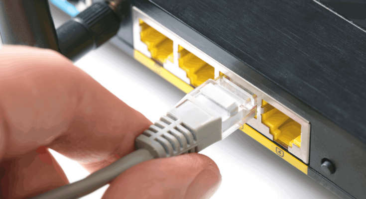 cara lajukan internet router