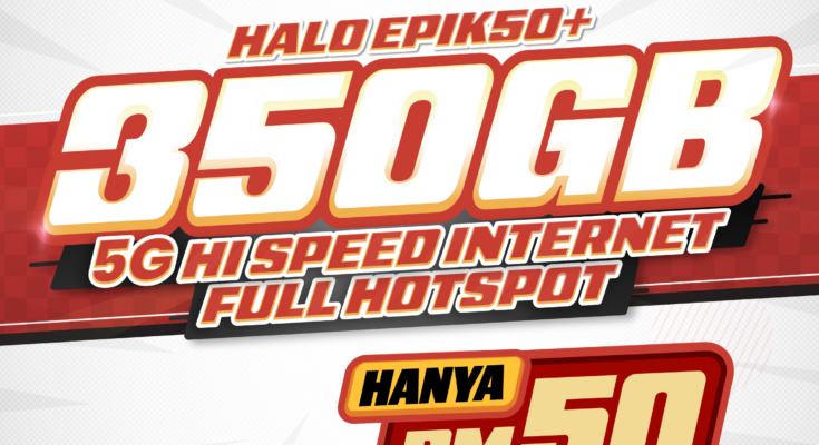 Pelan Internet Murah RM 50 Dengan Hotspot Penuh